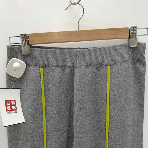 オズモーシス OSMOSIS 25SS セミフレアーライン ニット パンツ レディース ONE SIZE