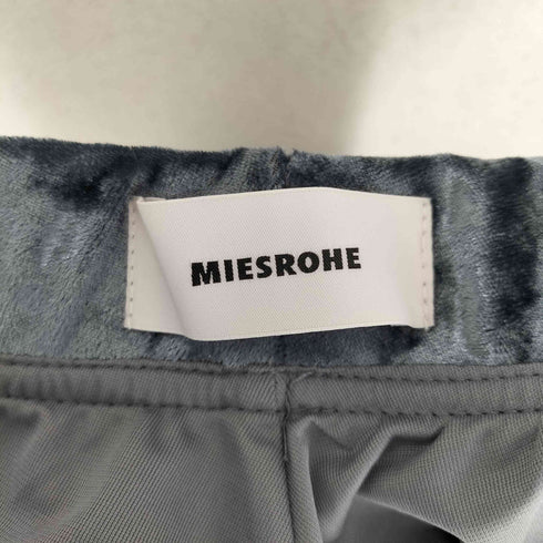 ミースロエ MIESROHE クラッシュベロアロングナロースカート レディース 1