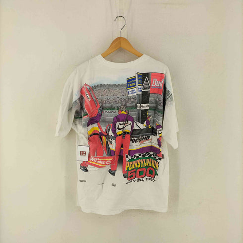 チェイスオーセンティクス Chase Authentics 90S USA製 レーシング プリント Tシャツ メンズ import:XL