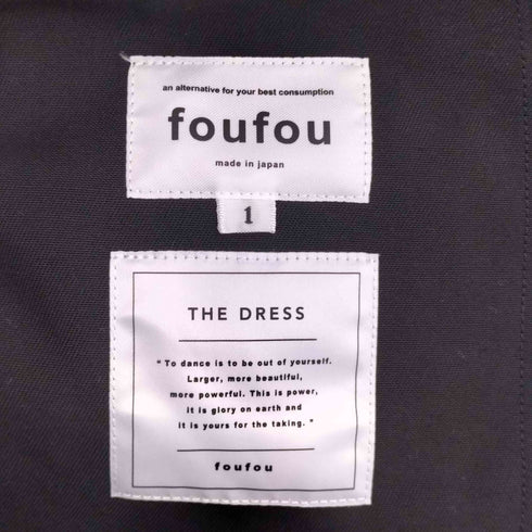 フーフー FOUFOU THE DRESS #22 レディース JPN:1