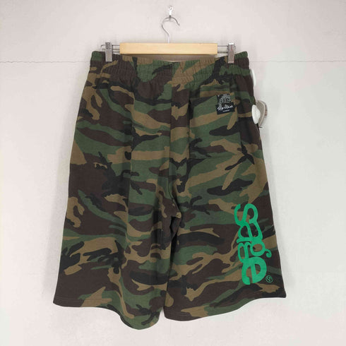 シャカウェアー SHAKA WEAR sage 5AGE PATCH SWEAT SHORTS リメイクパンツ メンズ M