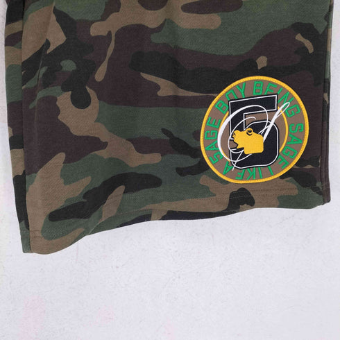 シャカウェアー SHAKA WEAR sage 5AGE PATCH SWEAT SHORTS リメイクパンツ メンズ M