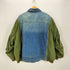 キャンディストリッパー Candy Stripper COMBINED DENIM BLOUSON デニム MA-1 ドッキング ジャケット レディース JPN:2