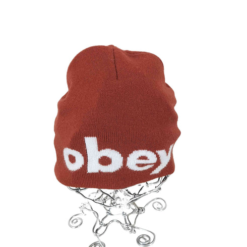 オベイ OBEY LOWERCASE BEANIE メンズ