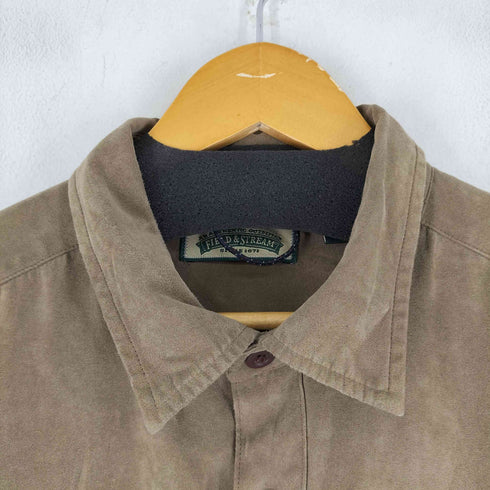 FIELD&STREAM L/S フラップポケット スエード シャツ メンズ XXL