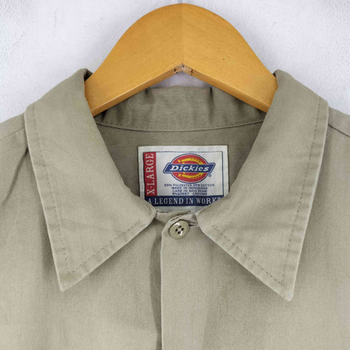 ディッキーズ Dickies L/S フラップポケット ワークシャツ メンズ JPN:XL