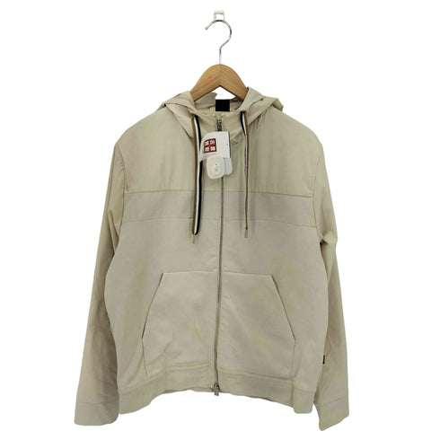 ボス BOSS コットンブレンド ダブルジップアップフーディ メンズ S