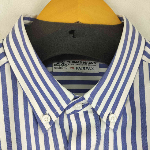 トーマスメイソンフォーフェアファクス THOMAS MASON for FAIRFAX ストライプ柄 L/S BDシャツ メンズ