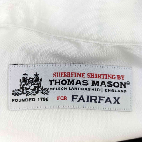 トーマスメイソンフォーフェアファクス THOMAS MASON for FAIRFAX L/S BDシャツ メンズ