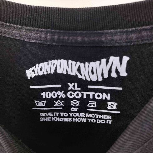 BEYONDUNKNOWN ムービープリント Tシャツ メンズ import:XL