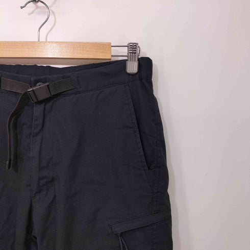 ユニクロ UNIQLO ヒートテック ウォームイージーパンツ Sサイズ ブラック メンズ JPN:S
