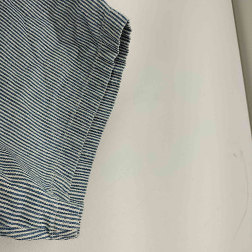 ビッグビル BIG BILL ヒッコリーストライプ ハーフジップ S/S ワークシャツ メンズ