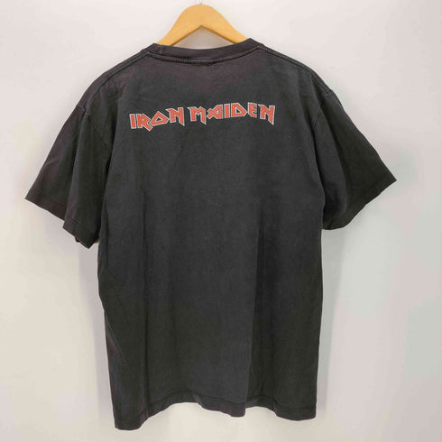 NO PRAYER ON THE LORD ヘヴィメタル バンド グラフィック プリント S/S クルーネック Tシャツ メンズ