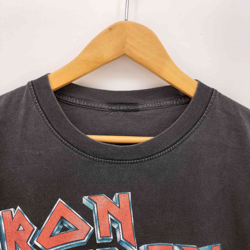 NO PRAYER ON THE LORD ヘヴィメタル バンド グラフィック プリント S/S クルーネック Tシャツ メンズ