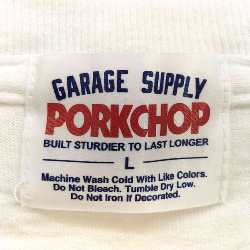 ポークチョップガレージサプライ PORKCHOP GARAGE SUPPLY PORKCHOP PAINT TEE メンズ JPN:L