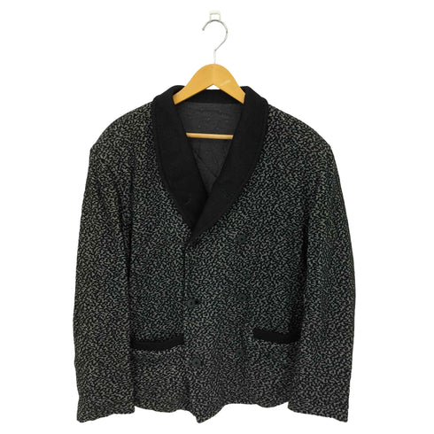 ジュンメン JUN MEN 幾何学柄 ダブルジャケット メンズ