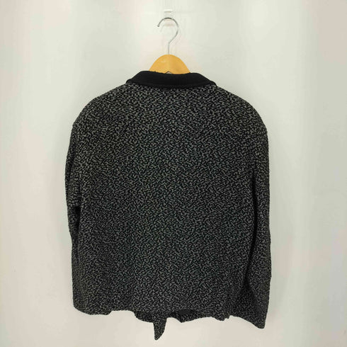 ジュンメン JUN MEN 幾何学柄 ダブルジャケット メンズ