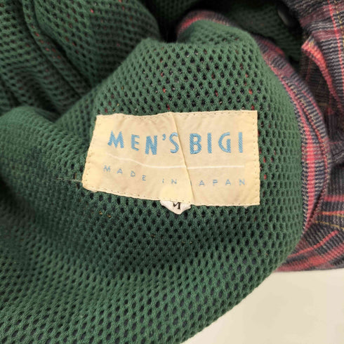 メンズビギ MENS BIGI フロントプリーツ トラッカージャケット メンズ M