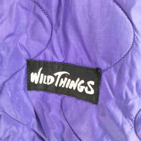 ワイルドシングス WILD THINGS USA製 プリマロフト キルティング リバーシブル ベスト メンズ import:XS