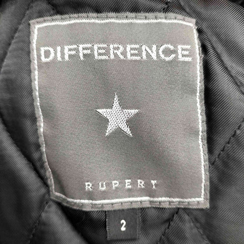 DIFFERENCE RUPERT スタンドカラージップデザインジャケット Y2K メンズ JPN:2