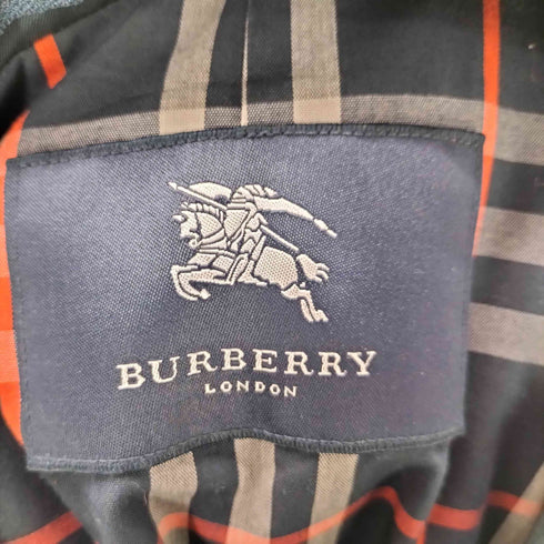 バーバリーロンドン BURBERRY LONDON 裏地ブラックノバチェック バルマカーン ステンカラー コート メンズ 88-160-3