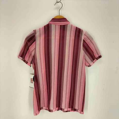 トリココムデギャルソン tricot COMME des GARCONS 90S ジャガードストライプニットシャツ メンズ
