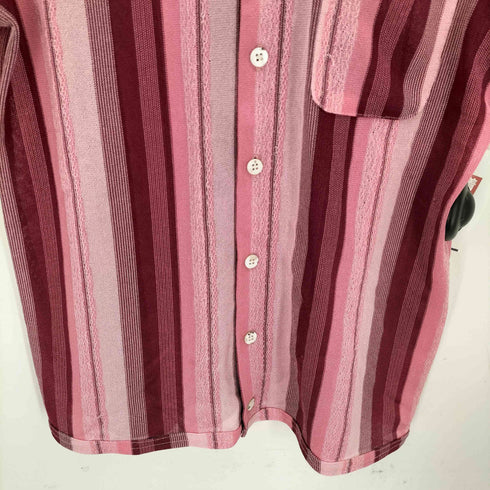 トリココムデギャルソン tricot COMME des GARCONS 90S ジャガードストライプニットシャツ メンズ