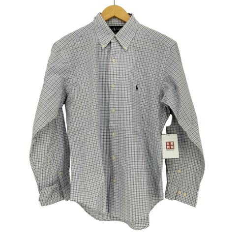 ラルフローレン RALPH LAUREN CLASSIC FIT ポニー刺繍 ボタンダウンシャツ メンズ import:M