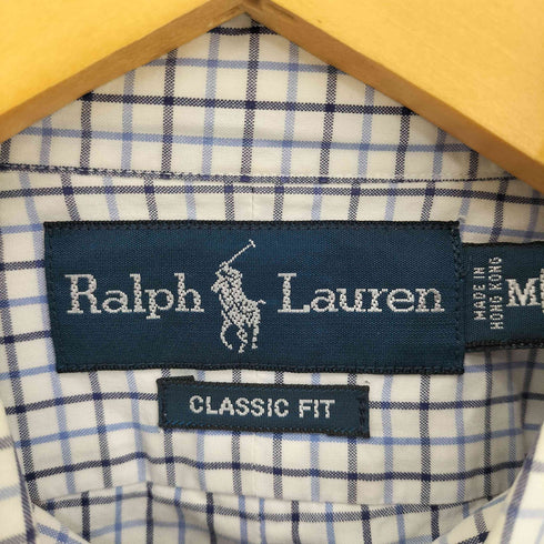 ラルフローレン RALPH LAUREN CLASSIC FIT ポニー刺繍 ボタンダウンシャツ メンズ import:M