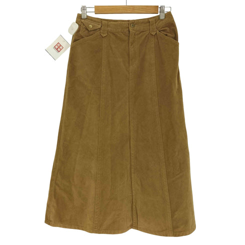 エディーバウアー Eddie Bauer ジップフライ コーデュロイ ロング スカート レディース 8