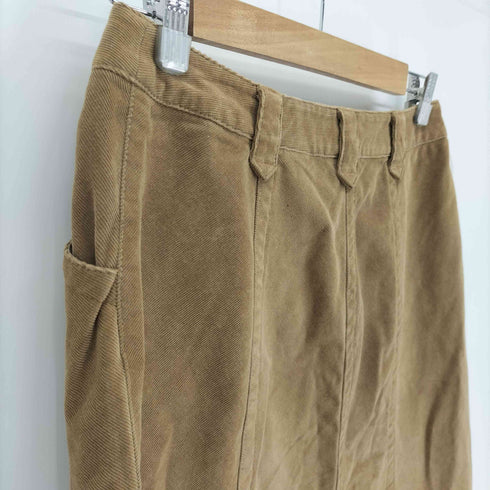 エディーバウアー Eddie Bauer ジップフライ コーデュロイ ロング スカート レディース 8