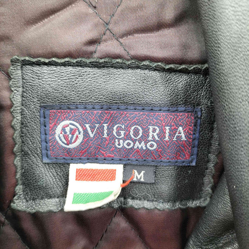 VIGORIA UOMO ラムレザー レザージャケット メンズ JPN:M