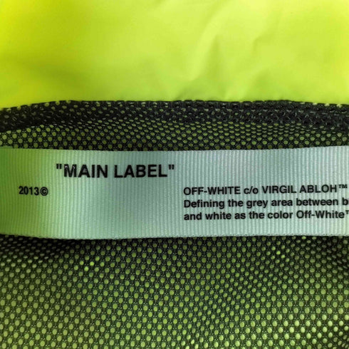 オフホワイト OFF-WHITE 19SS NYLON TRACKTOP メンズ import:M