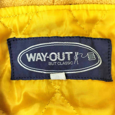 WAY-OUT ウールフードスタジャン メンズ JPN:M