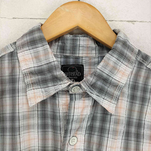 レッドヘッド RED HEAD チェックシャツ メンズ import:M
