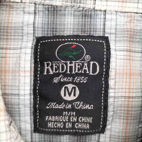 レッドヘッド RED HEAD チェックシャツ メンズ import:M