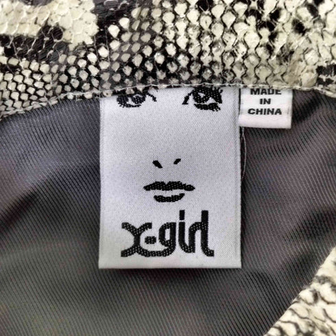 エックスガール X-girl 19SS FAUX LEATHER CHINA JACKET レディース JPN:2