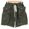 HESNTLS WASH TIE-DYE CANVAS CARGO SHORTS ウォッシュタイダイキャンバスカーゴショーツ メンズ JPN:M
