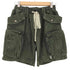 HESNTLS WASH TIE-DYE CANVAS CARGO SHORTS ウォッシュタイダイキャンバスカーゴショーツ メンズ JPN:M