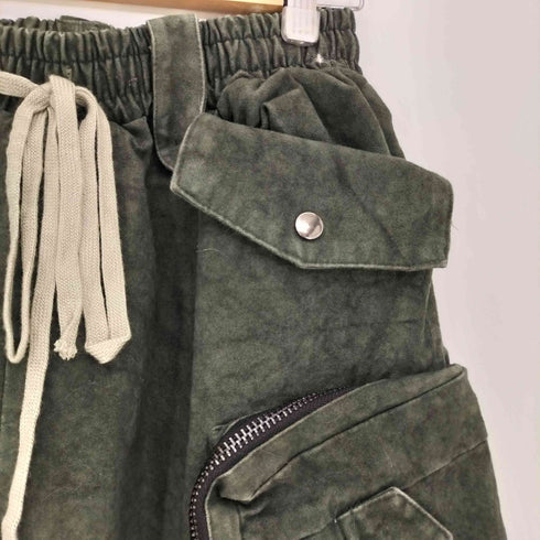 HESNTLS WASH TIE-DYE CANVAS CARGO SHORTS ウォッシュタイダイキャンバスカーゴショーツ メンズ JPN:M
