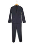 ユナイテッドアローズ UNITED ARROWS シャンブレーノーラペルジャケット スーツ セットアップ レディース 38