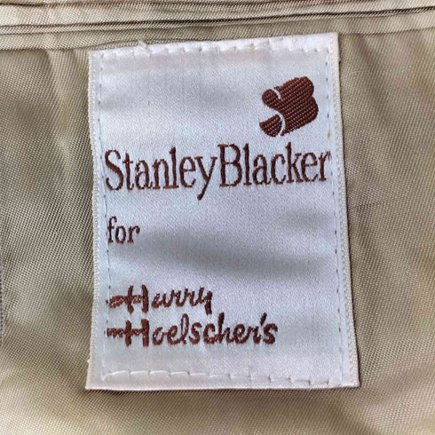 スタンリーブラッカー stanley blacker 金ボタン2Bテーラードジャケット メンズ