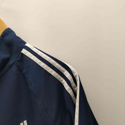 アディダス adidas 10S CLIMALITE essntials パフォーマンスロゴ 刺繍 アーム スリーストライプ トラック ジャケット ジャージ ビッグサイズ メンズ 3XO