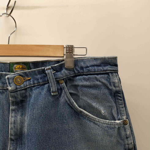 カベラス Cabela's メキシコ製 ロゴ タブ 5ポケット テーパード デニム パンツ メンズ 36/32