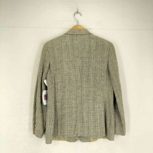 マックスマーラ MAX MARA リネンシルク 段返し3B テーラードジャケット レディース US:10