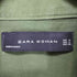 ザラ ZARA スタッズ&ワッペン刺繍ショートモッズコート レディース import:M