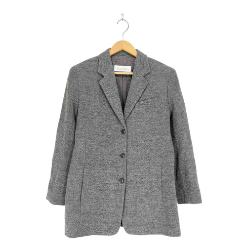 マックスマーラ MAX MARA LYCRA 3B テーラードジャケット レディース US:10