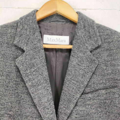 マックスマーラ MAX MARA LYCRA 3B テーラードジャケット レディース US:10