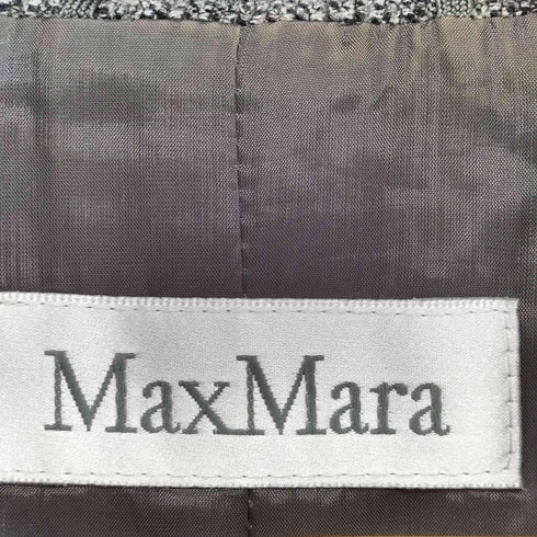 マックスマーラ MAX MARA LYCRA 3B テーラードジャケット レディース US:10