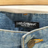 ドルチェアンドガッバーナ DOLCE&GABBANA イタリア製 DG金具 ダメージ デニム パンツ メンズ EUR:50